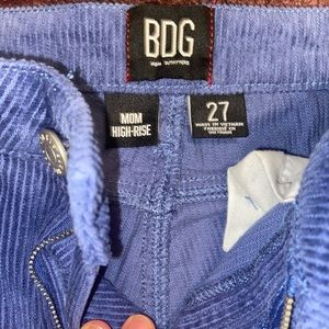 BDG Corduroys Mom Jean